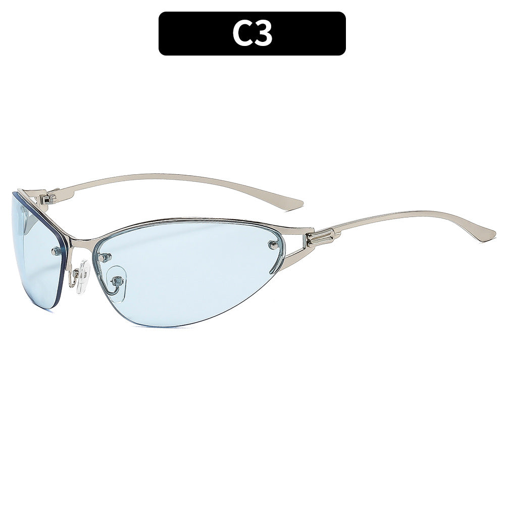 Futuristic Stylish Shield Sunglasses