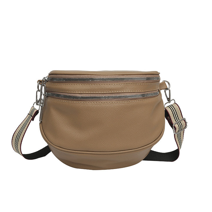 WoChic Dual-Zipper Crossbody Bag Kalsten