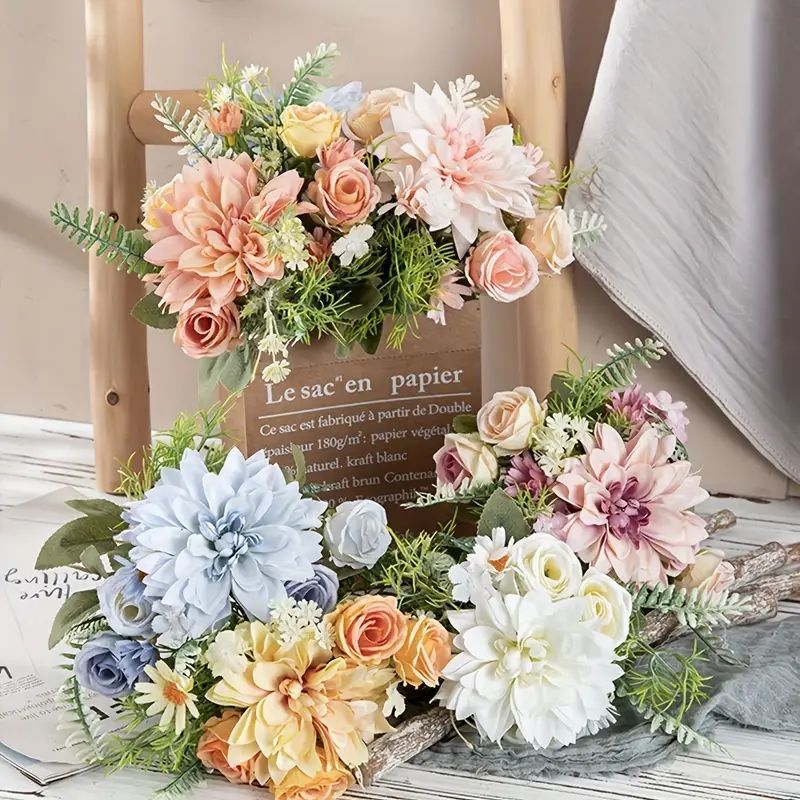 Artificial Floral Bouquet for Home Decor