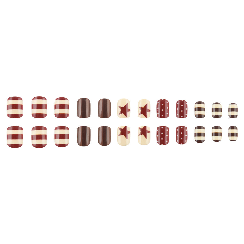 Festive Geometric Nail Art Set Kalsten