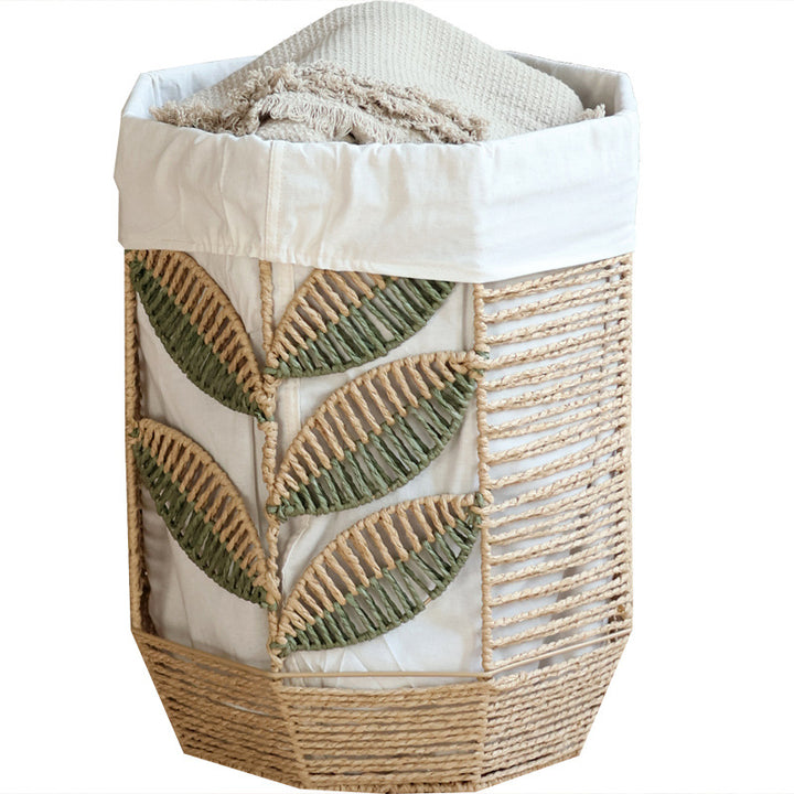 Storage basket with plant design Kalsten