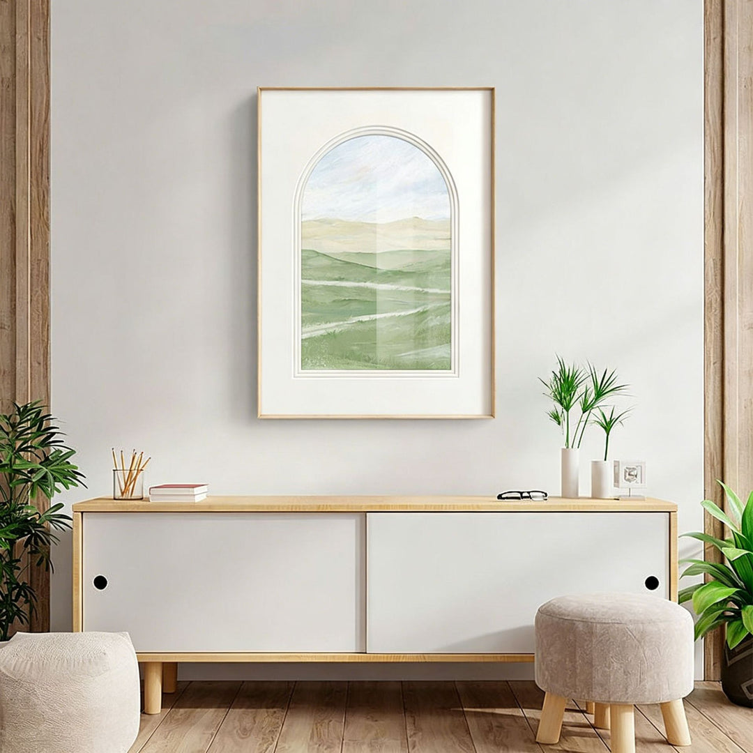 Vintage Landscape Framed Wall Art