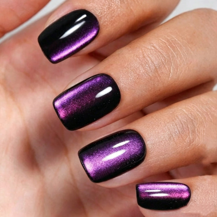Iridescent Mirror Press-On Nails Kalsten