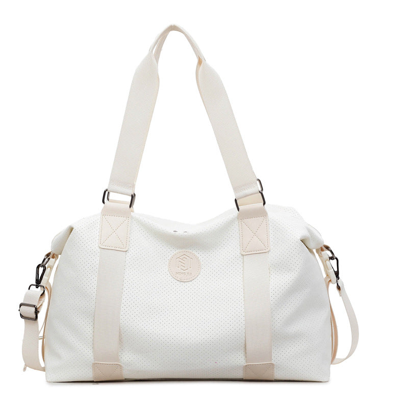 Stylish Perforated Weekend Travel Duffle