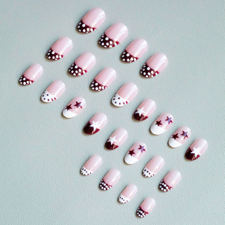 Artistic Star and Dot Nail Art Kit