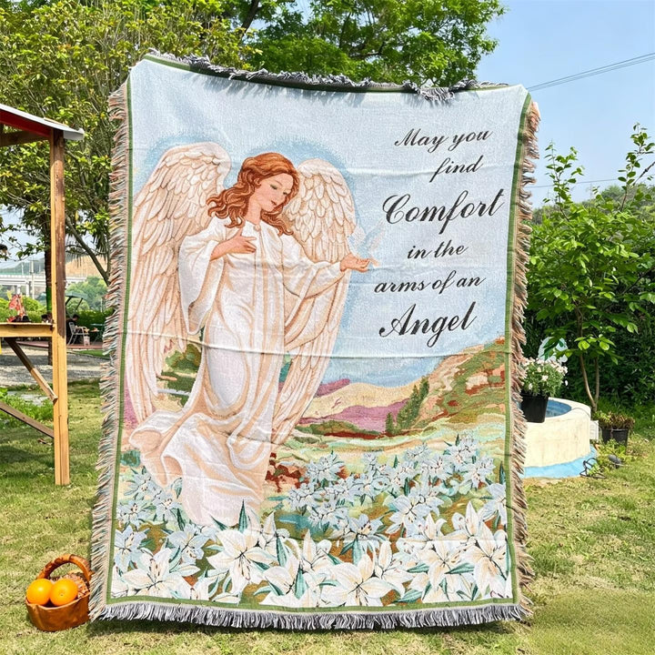 Inspirational Tapestry Throw Blanket