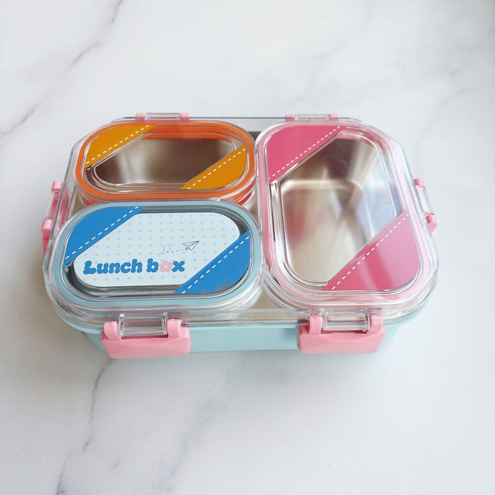 Multi-Compartment Insulated Lunch Box