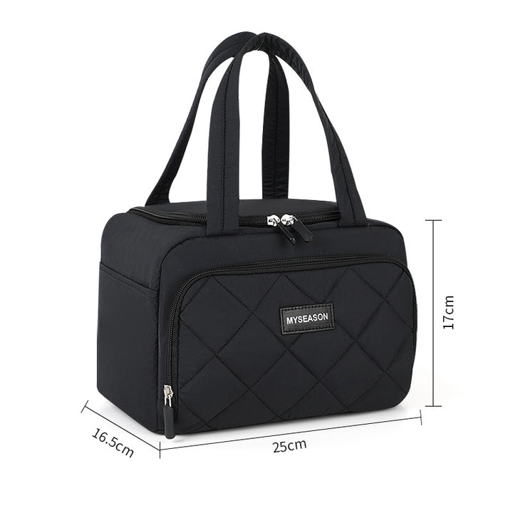 Insulated Quilted Lunch Cooler Bag Kalsten