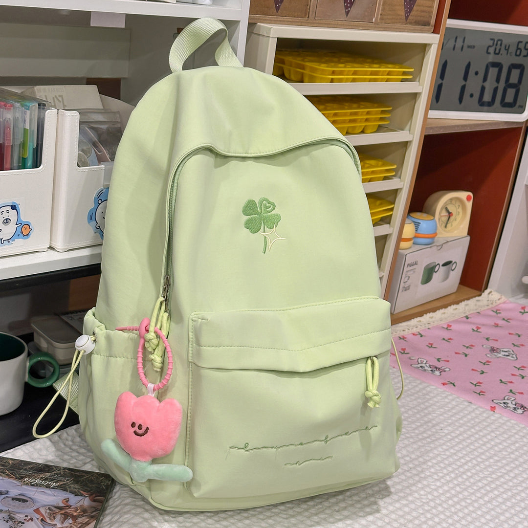 Embroidered Floral Design Backpack Kalsten