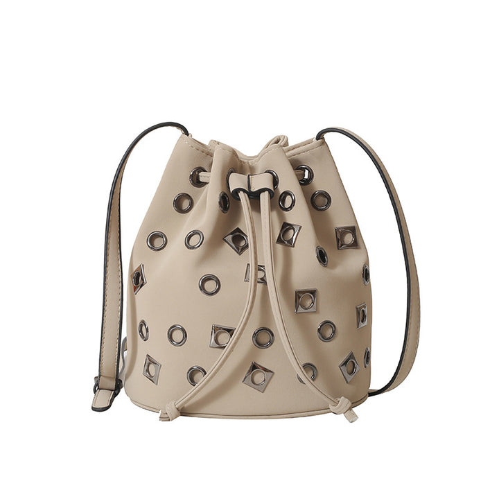 Stylish Drawstring Bucket Bag