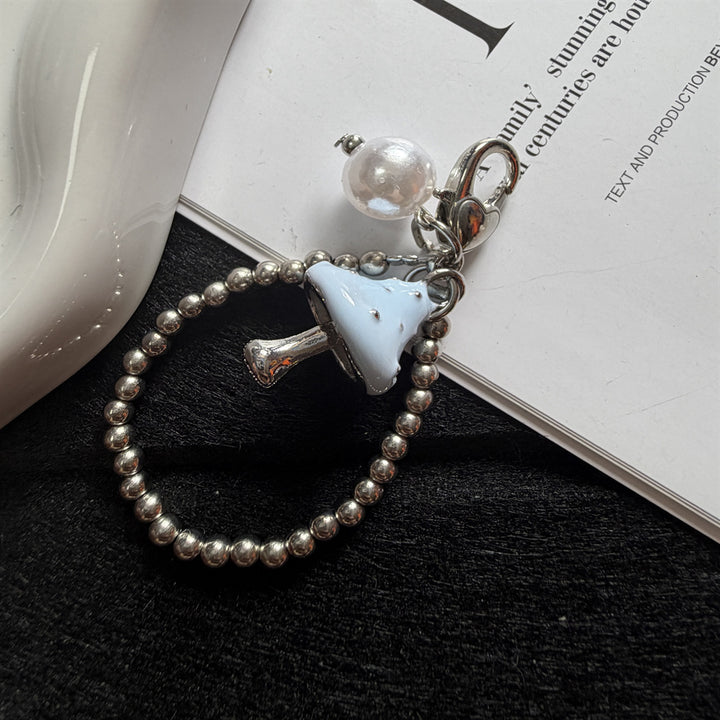 Decorative Mushroom Charm Keychain Kalsten