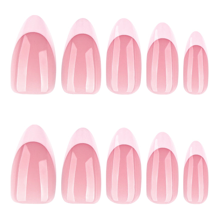 Stylish French Nail Extensions Kalsten