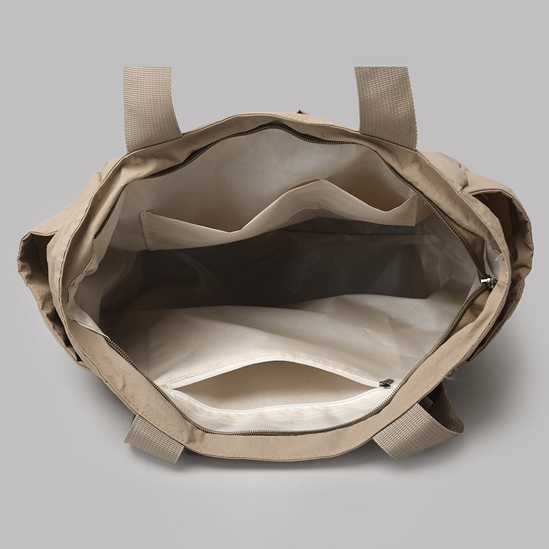 Multi-Pocket Utility Shopping Tote Kalsten