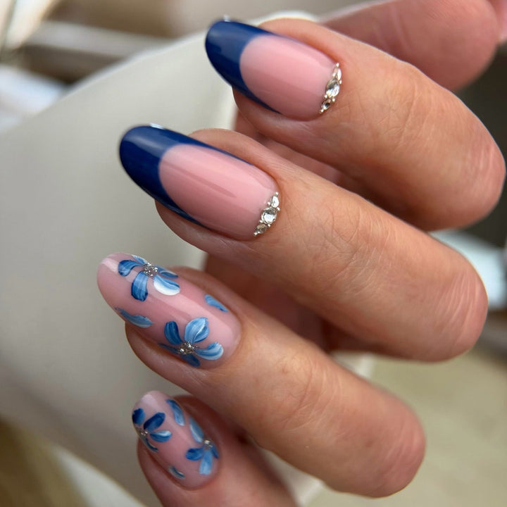 Premium Press-On Nail Tips Set with Accessories