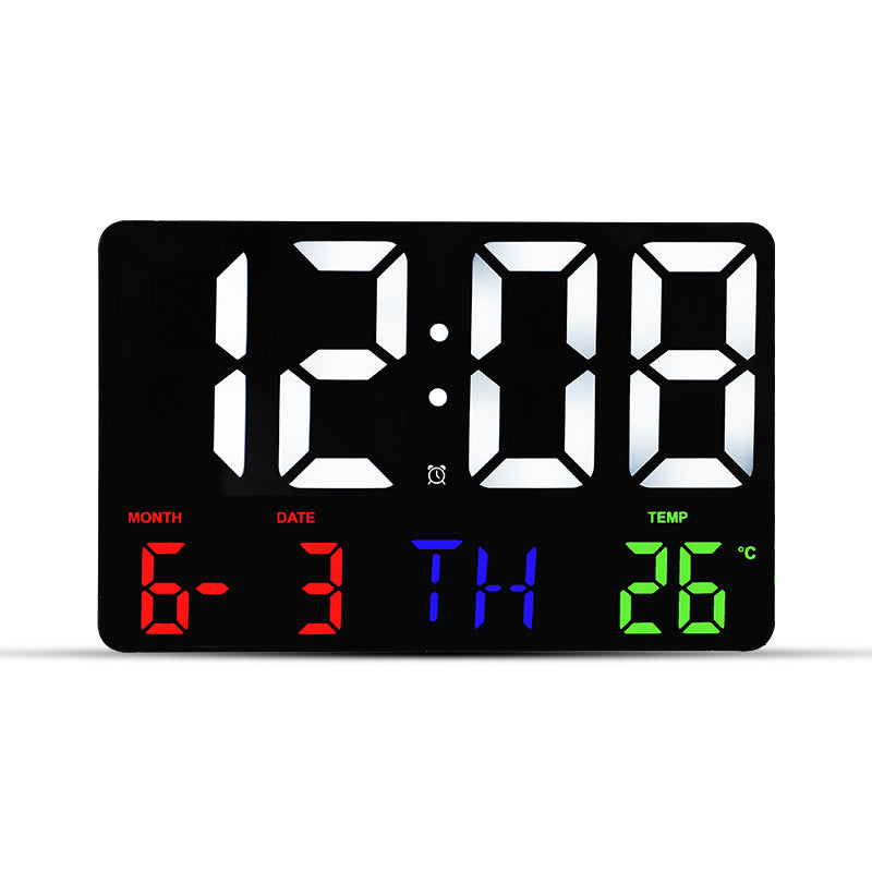 Digital wall clock with multifunctional LED display Kalsten