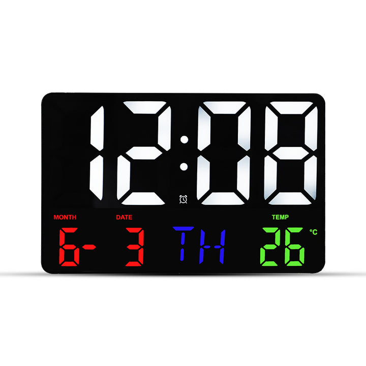 Digital wall clock with multifunctional LED display Kalsten