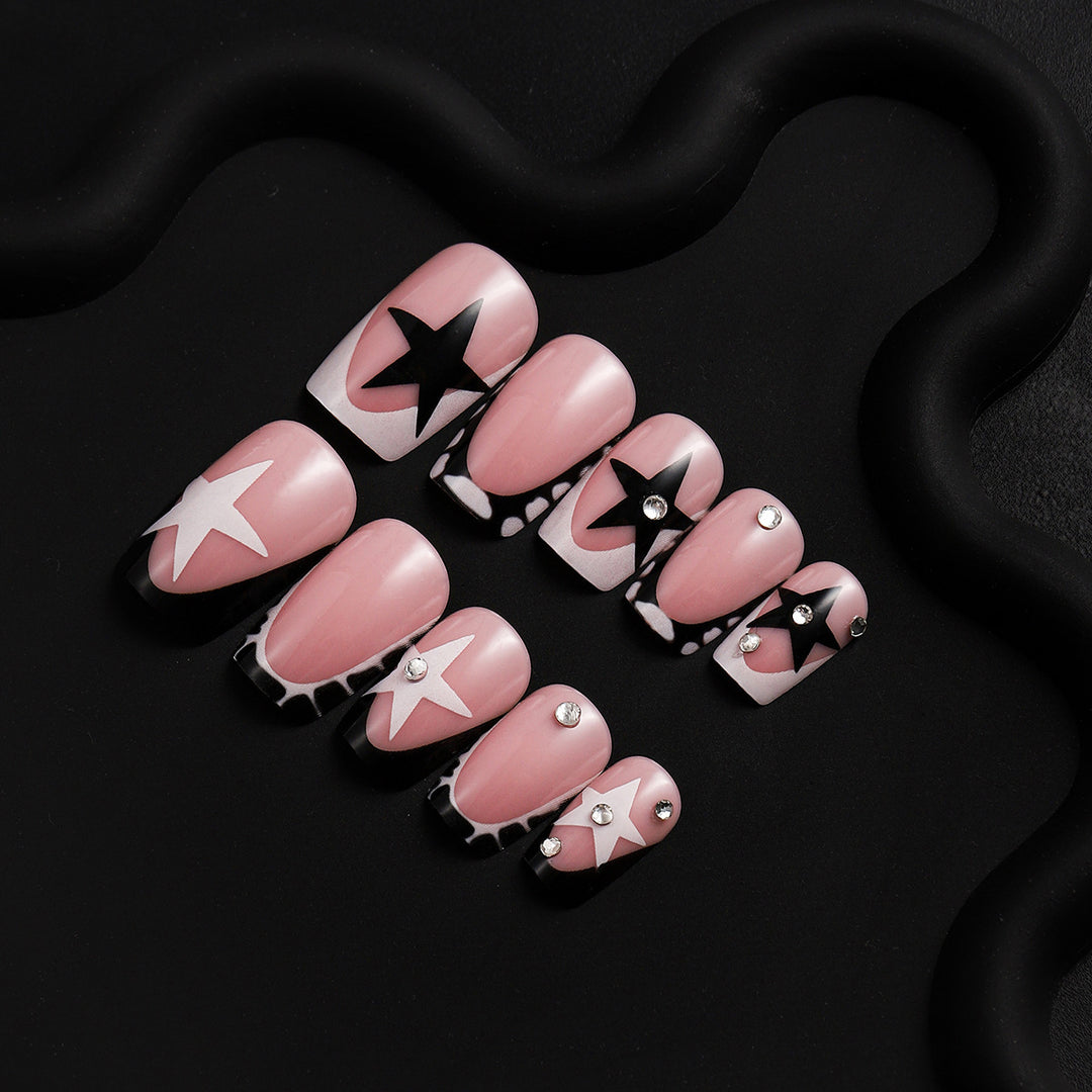 Elegant Artistic Press-On Nail Art Set Kalsten