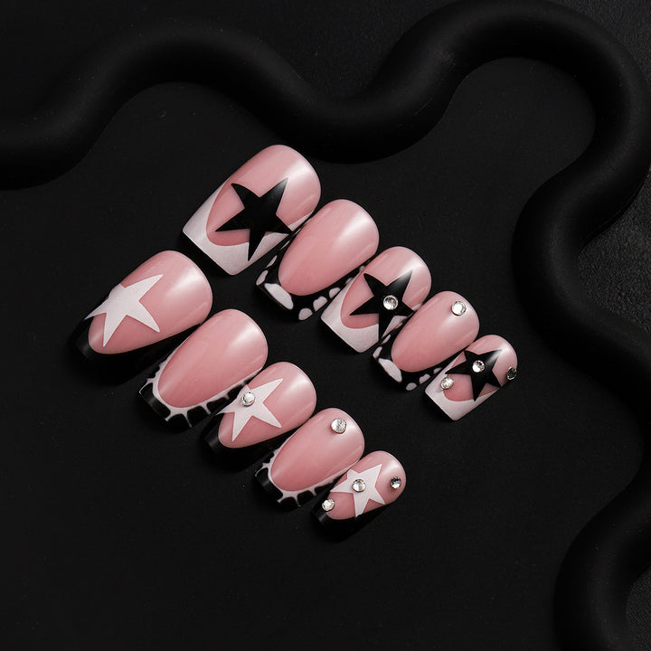 Elegant Artistic Press-On Nail Art Set Kalsten