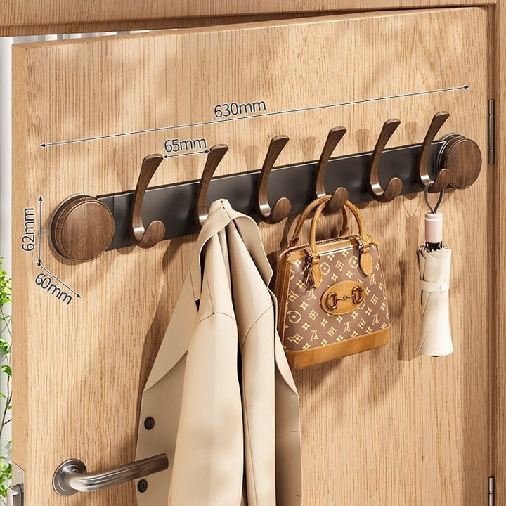 Stylish Wall-Mounted Coat and Bag Hook Rack Kalsten