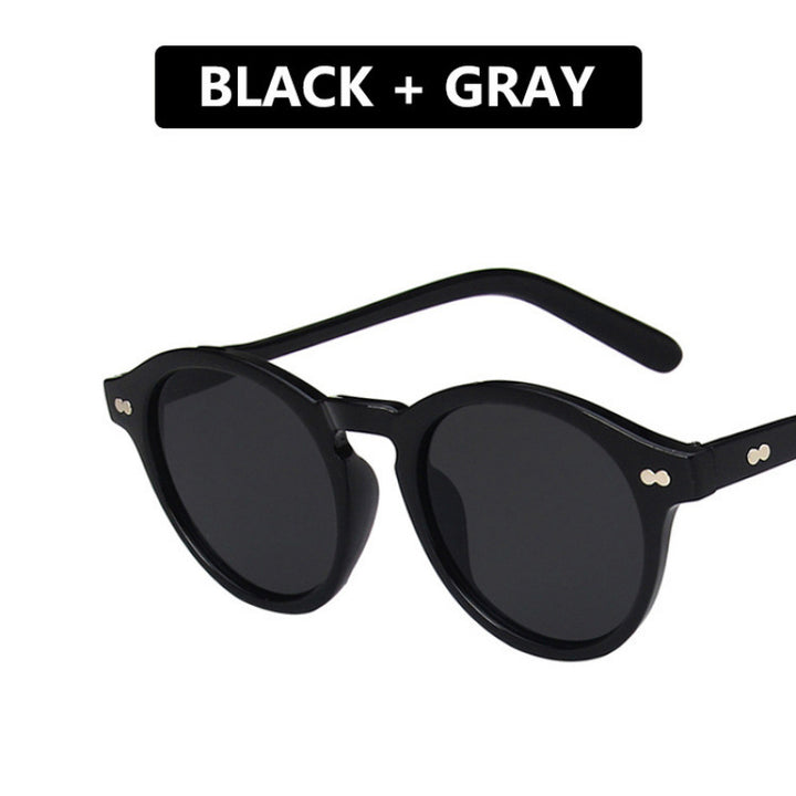 Women's fashionable round sunglasses Kalsten