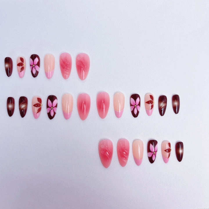 Artificial Nail Set with Decorative Nail Design Kalsten