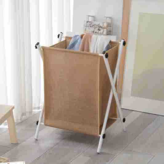 Foldable Laundry Basket with Practical Frame Kalsten