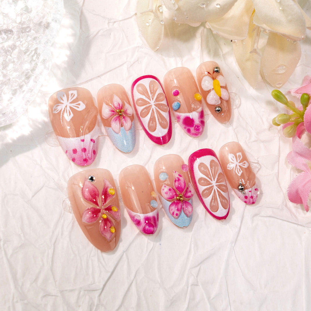 Creative Decorative Press-On Nail Art Set Kalsten