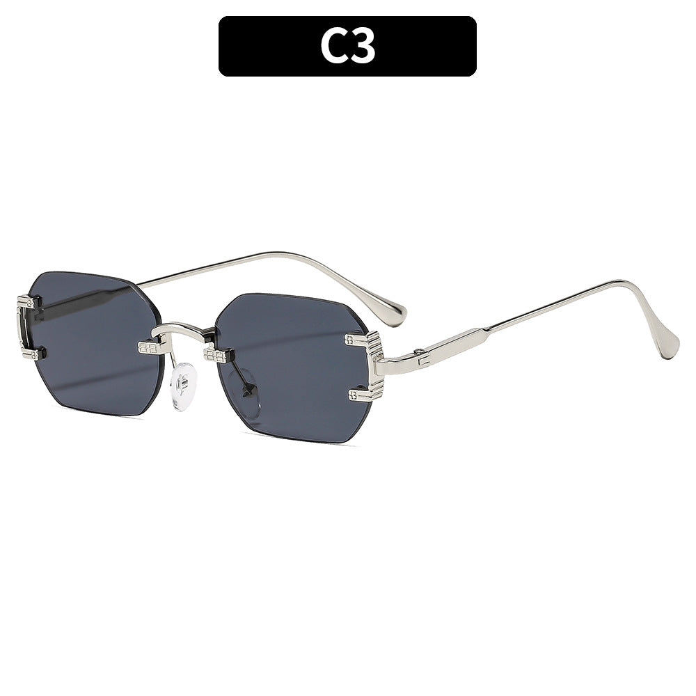 Modern Appeal Vintage-Inspired Hexagonal Sunglasses