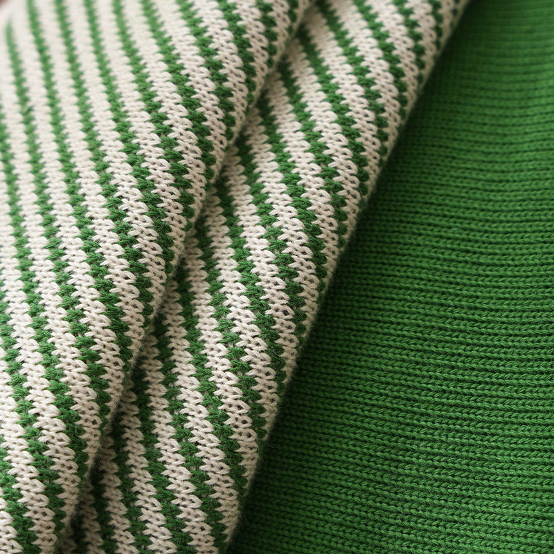 Woven cushion cover with checked jacquard relief and concealed zipper Kalsten