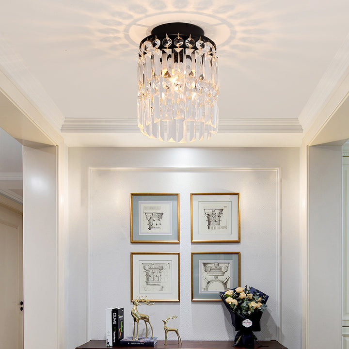 Crystal Flush Mount Ceiling Light