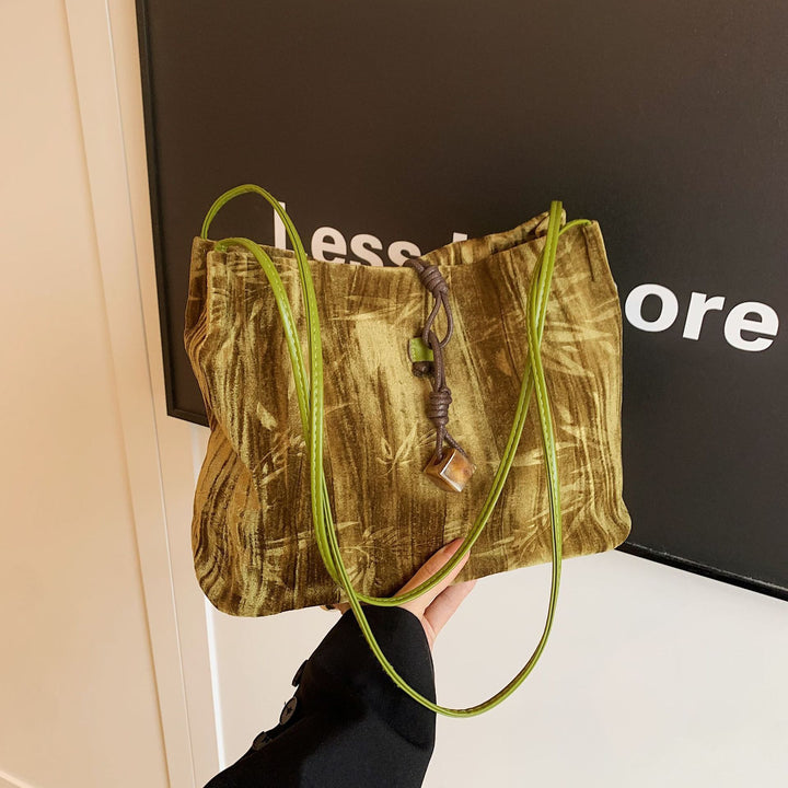Chic Textured Handheld Tote Bag Kalsten