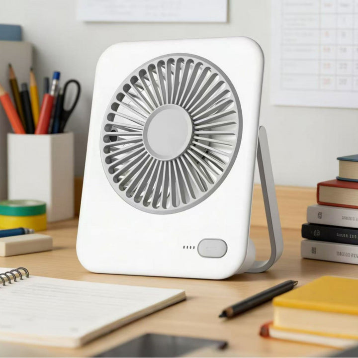 High-Efficiency Rechargeable Desk Fan Kalsten