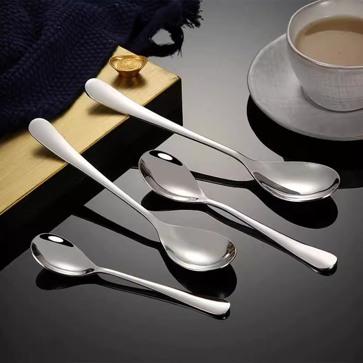 Elegant teaspoon with ergonomic design and shiny surface Kalsten
