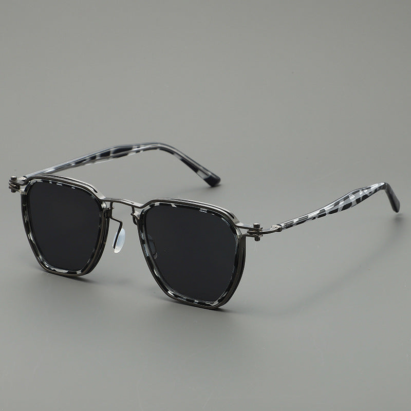 Men's Polarized Geometric Sunglasses Kalsten