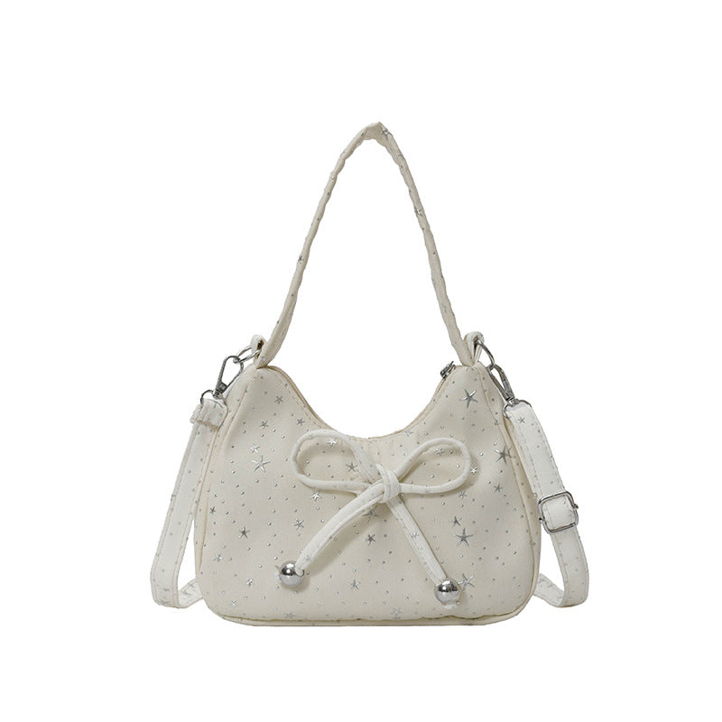 WoDecorative Star-Patterned Hobo Bag Kalsten