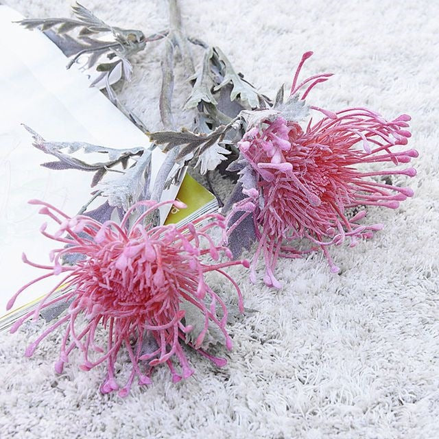 Faux Floral Chrysanthemum Arrangement