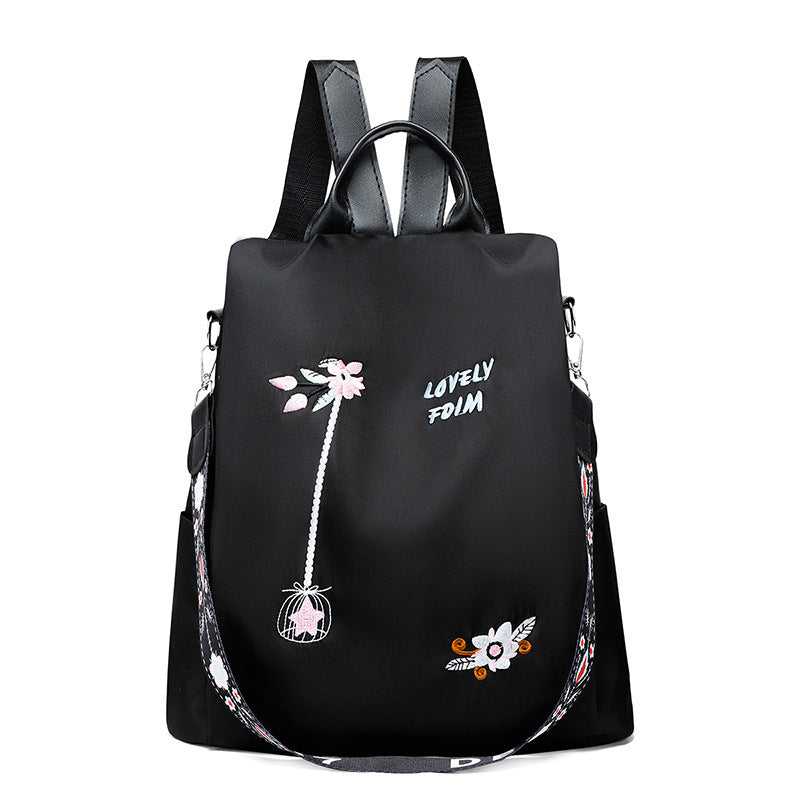 Stylish Embroidered Backpack Kalsten