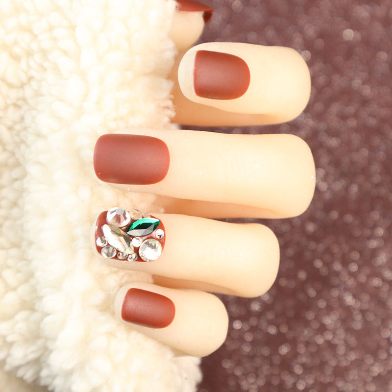 Elegant Matte Press-On Nail Set