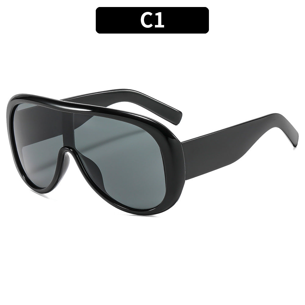 Oversized Protective Sport Sunglasses