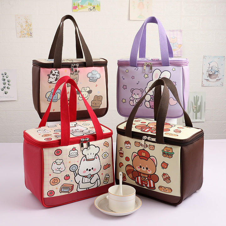 Insulated Cartoon Lunch Tote Kalsten