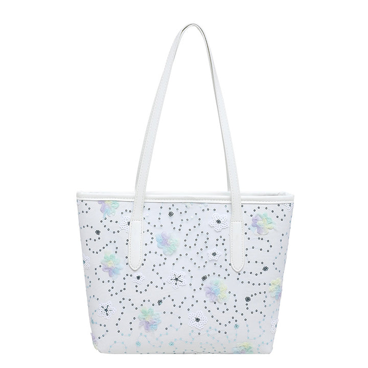 WoFloral Embellished Tote Bag Kalsten