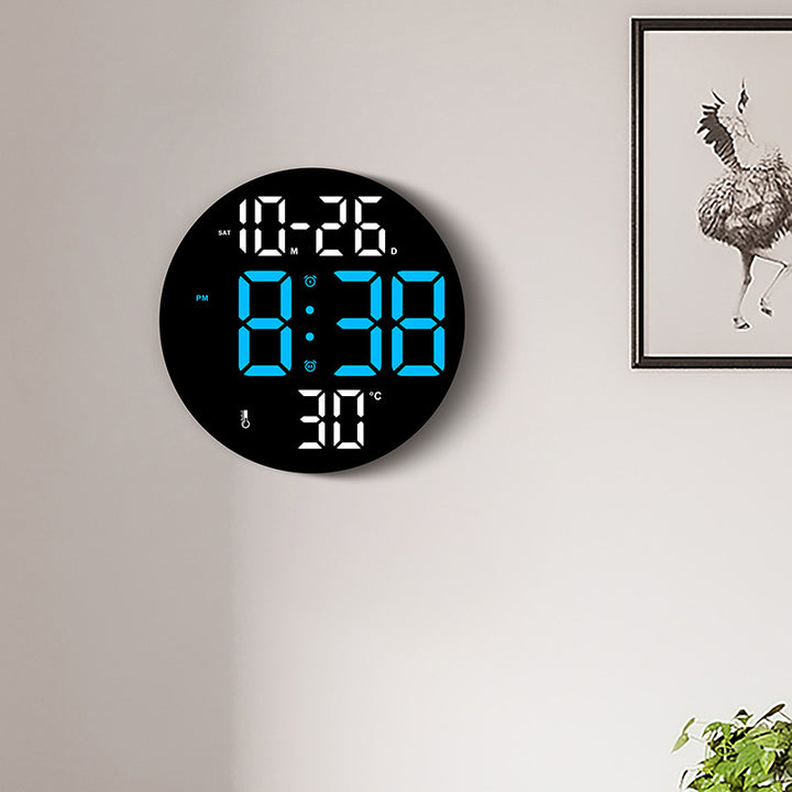 Digital wall clock with temperature and hygrometer function Kalsten