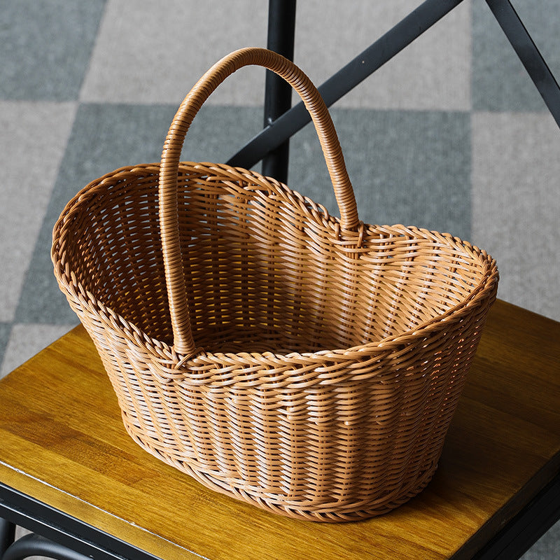 Handwoven Market Basket Kalsten