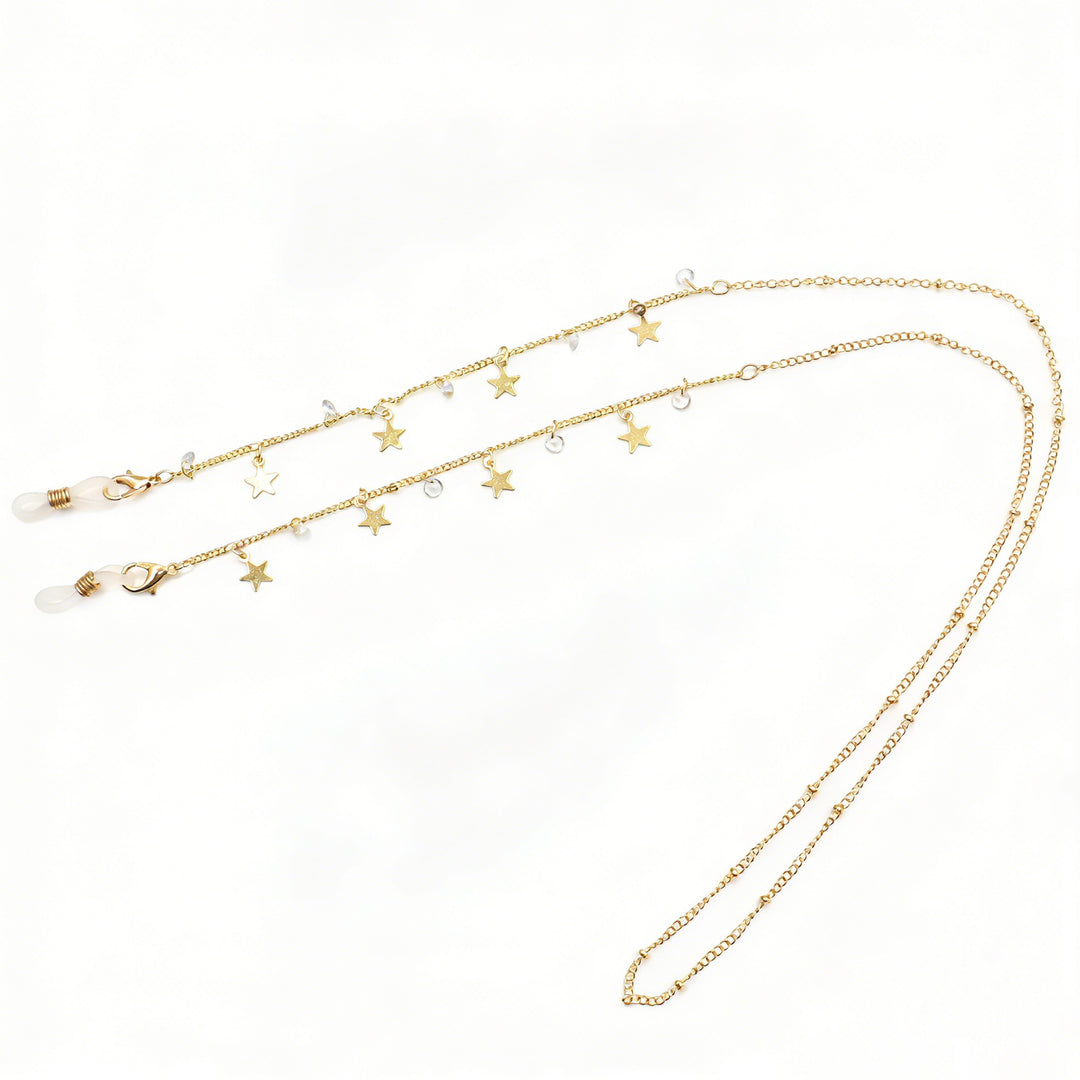 Cross-Embellished Eyewear Chain Kalsten