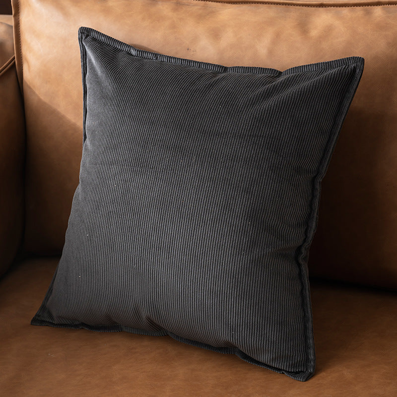Ribbed Accent Throw Pillow