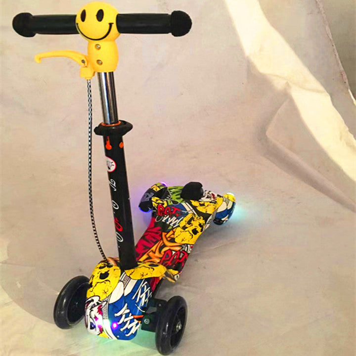 LED-Illuminated Trick Scooter Kalsten