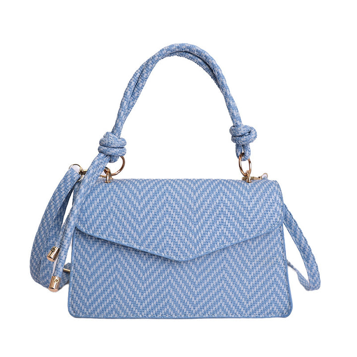 WoElegant Textured Fabric Handbag Kalsten