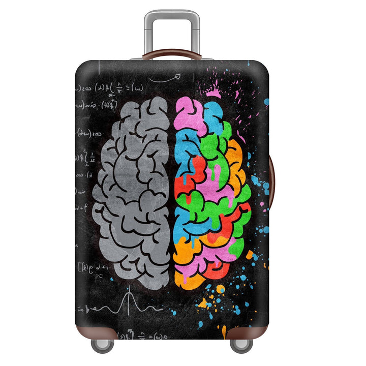Unisex Hard Shell Suitcase with Inspiring Cityscape Kalsten