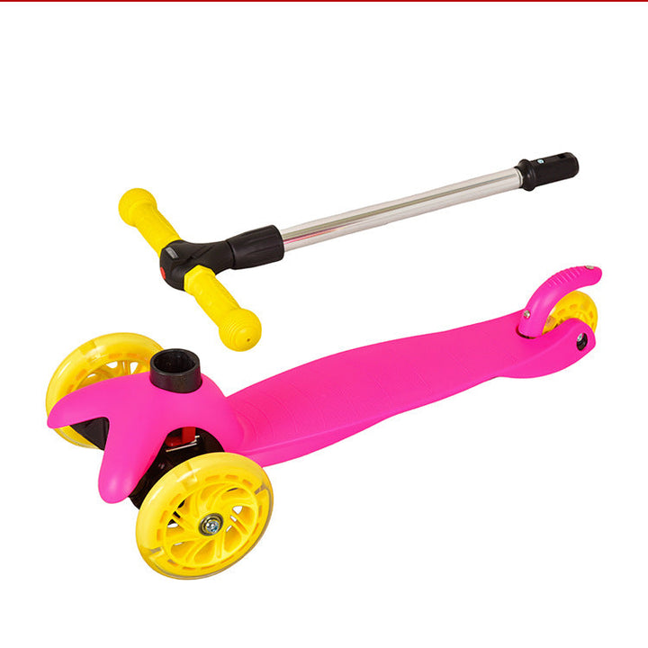 Smooth-Riding Lean-to-Steer Kickboard Scooter Kalsten