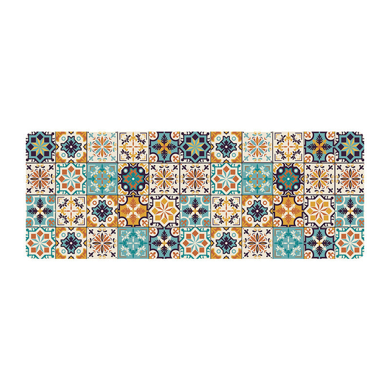 Vintage Tile Design Kitchen Runner Mat Kalsten